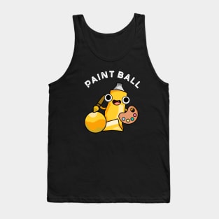 Paintball Cute Paint Pun Tank Top